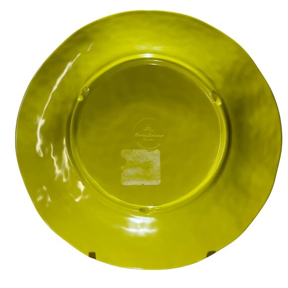Tommy Bahama Melamine Dinner Plate 11 inch Green - Picture 6 of 10